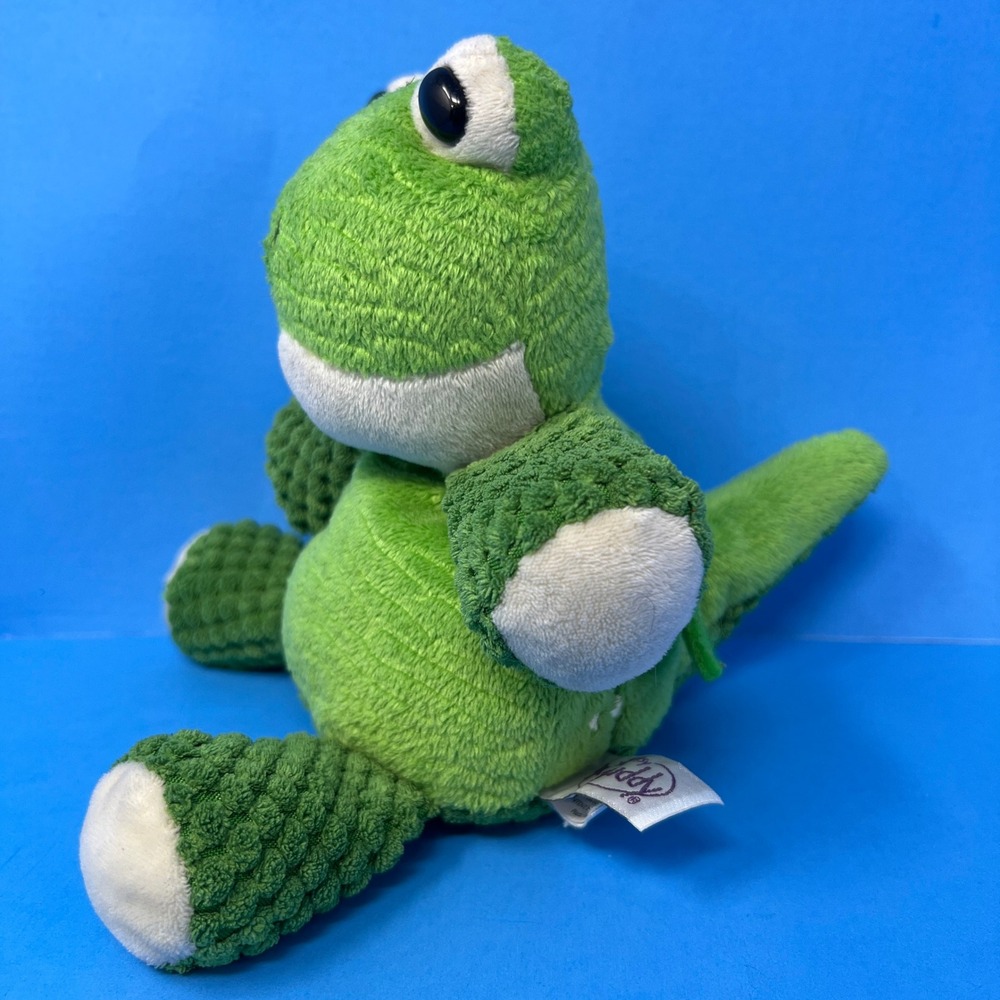 Scentsy Ribbert the Frog Plush 8 Inch Green Retired Scented Buddy Zipper Pouch - Picture 15 of 16
